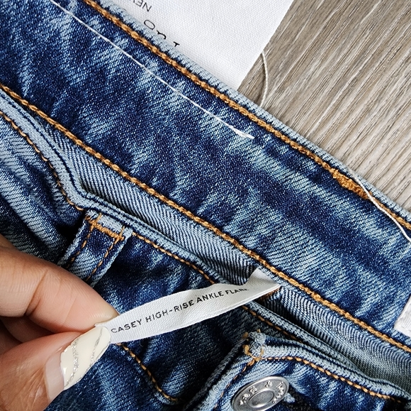 NWT RAG & BONE HIGH-RISE ANKLE FLARE - Picture 4 of 14